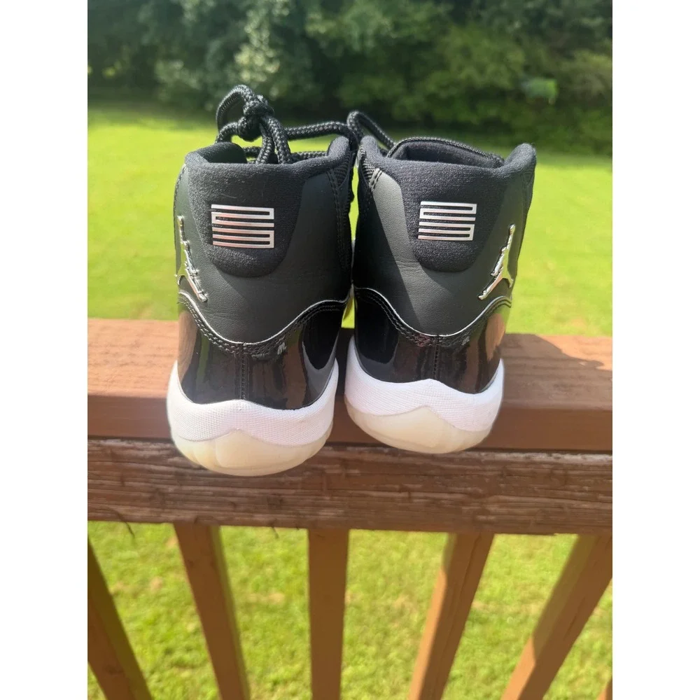 Jordan Air Jordan 11 Retro Mens 8.5 Black Jubilee 25th Anniversary CT8012-011